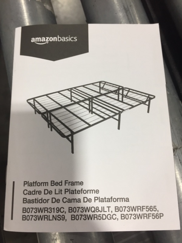 Photo 3 of 14 Inch Platform Bed Frame TWIN 73"x37"x14"
