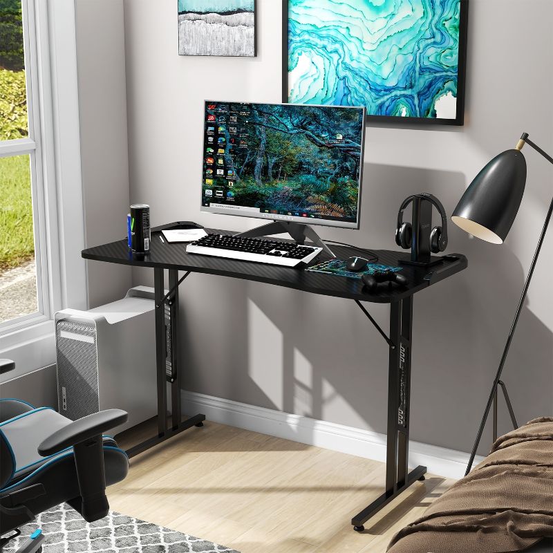 Photo 1 of Home Office Gaming Desk with RGB LED Lighting Wireless Remote Control
