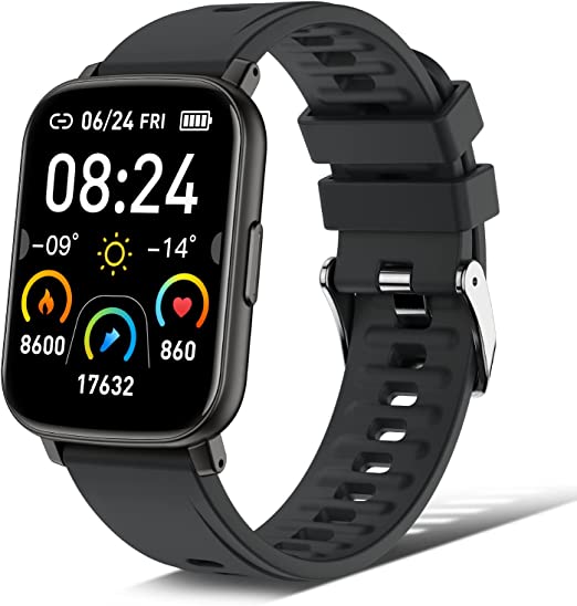 Photo 1 of Smart Watch, Fitness Tracker for , 1.4" TFT LCD Screen Smartwatch with Heart Rate and Sleep Monitor, IP67 Waterproof Activity Tracker with Pedometer, Fitness Watch
