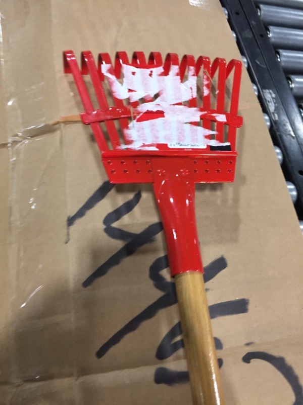 Photo 3 of Corona RK 62000 Flexible Fixed Tine Shrub Rake, Wood Handle