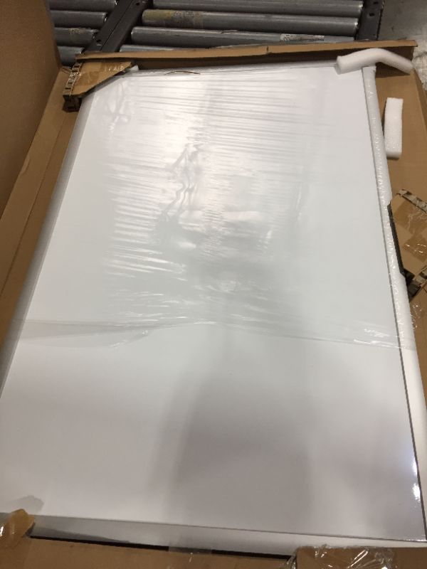 Photo 1 of U Brands Magnetic Dry Erase Board 35 in. X 23 in. Silver Aluminum Frame
