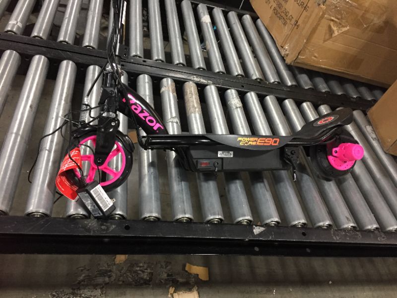 Photo 1 of Razor Power Core E90 Electric Scooter Pink 4 Color