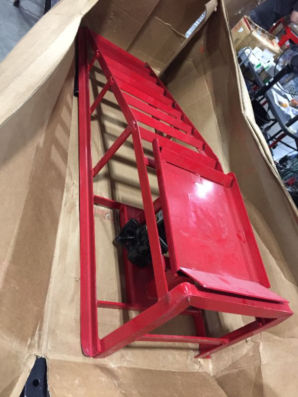 Photo 1 of "PARTS" Auto Car Truck Service Ramps Lifts, 10000lbs Heavy Duty Hydraulic Car Ramps Lift for Car Repair "only one"