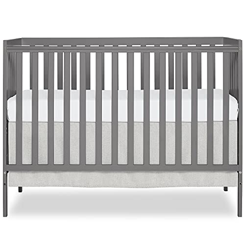 Photo 1 of Dream on Me Synergy 5 in 1 Convertible Crib in Storm Grey
