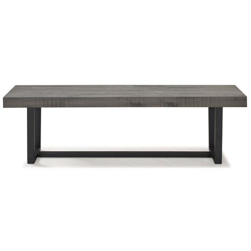 Photo 1 of 60" Solid Wood Dining Bench - Grey
