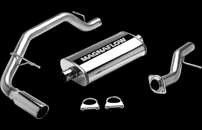 Photo 1 of 2006 GMC Yukon Magnaflow Exhaust Systems, Street Series Stainless Cat-Back System - 15666
