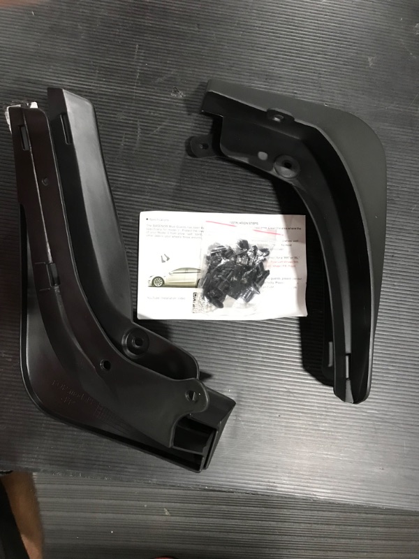 Photo 1 of BASENOR Tesla Model 3 Mud Flaps Splash Guards 2016-2022(Set of Four)
