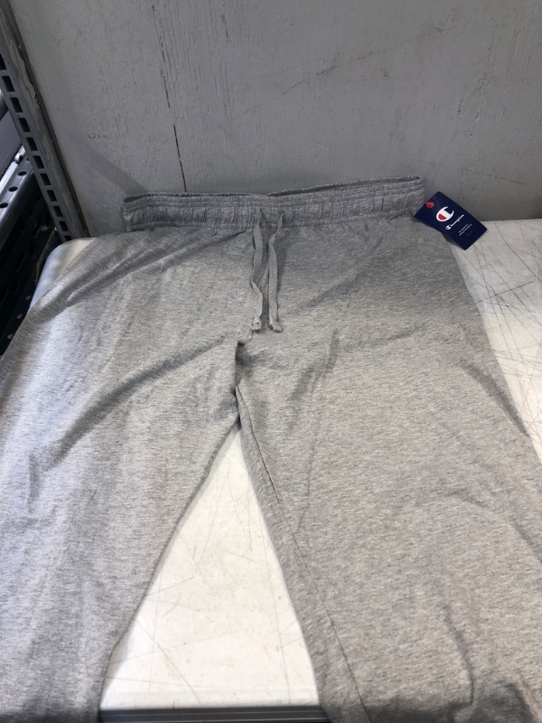 Photo 2 of -SIZE LARGE-Champion Women's Cotton Jersey Capris (oXFORD gRAY)
