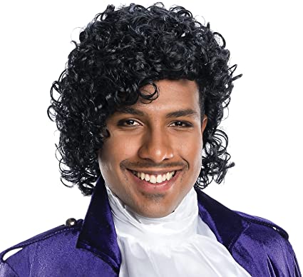 Photo 1 of Charades unisex adults Rock Star Adult Costume Wig, As Shown, One Size US