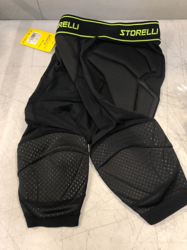 Photo 3 of -SIZE YXL- Storelli BodyShield Goalkeeper 3/4 Leggings
