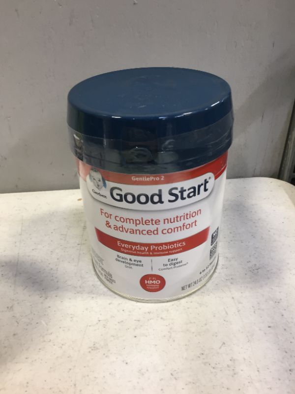 Photo 3 of Gerber Good Start GentlePro 2 Everyday Probiotics Powder Infant Formula, Stage 2, 24.5 Oz.
exp sep 16 2022 (factory sealed)