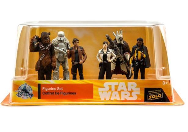 Photo 1 of Disney Store Solo A Star Wars Story Figure Play Set 6 Playset Cake Topper, Toy 