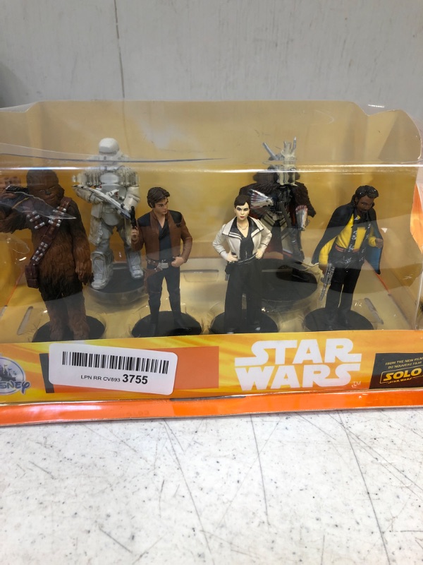 Photo 2 of Disney Store Solo A Star Wars Story Figure Play Set 6 Playset Cake Topper, Toy 