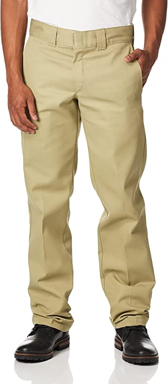 Photo 1 of  Men's Slim Straight-Fit Work Pant, TAN, SIZE 38X32
