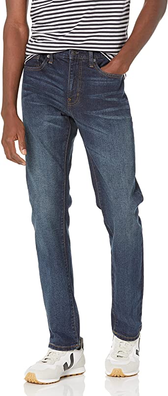 Photo 1 of Amazon Essentials Men's Slim-Fit Stretch Jean ( SIZE : 32 W X 33 L )
