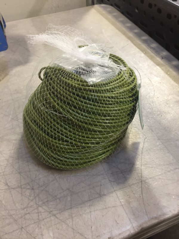 Photo 2 of Bacetuao (100m/328ft) Soft Rubber Garden Twine, Soft Stretch Plant and Tree Tie, Hollow Stretch Rubber Twine Expands with The Growth Plant or Fruit Tree, Indoor, Outdoor and Office useGreen

