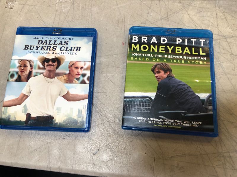 Photo 3 of Dallas Buyers Club [Blu-ray] and Moneyball [Blu-ray]
