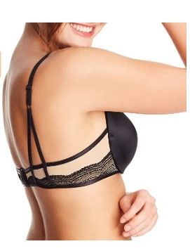 Photo 1 of Maidenform Women's Love The Lift Push Up & in Demi Bra color black size 32A