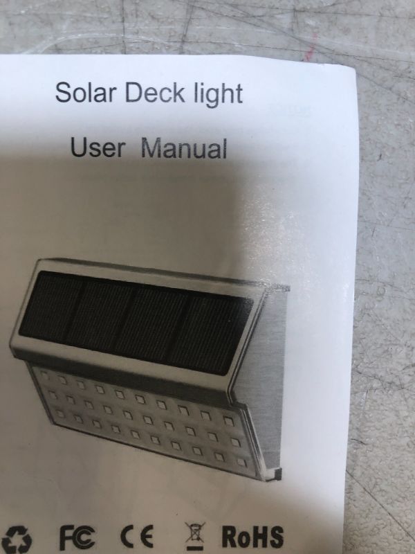 Photo 1 of 8 pack solar deck lights 5 x 3 inches 