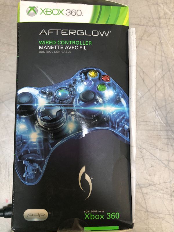 Photo 2 of PDP Afterglow Wired Controller for Xbox 360