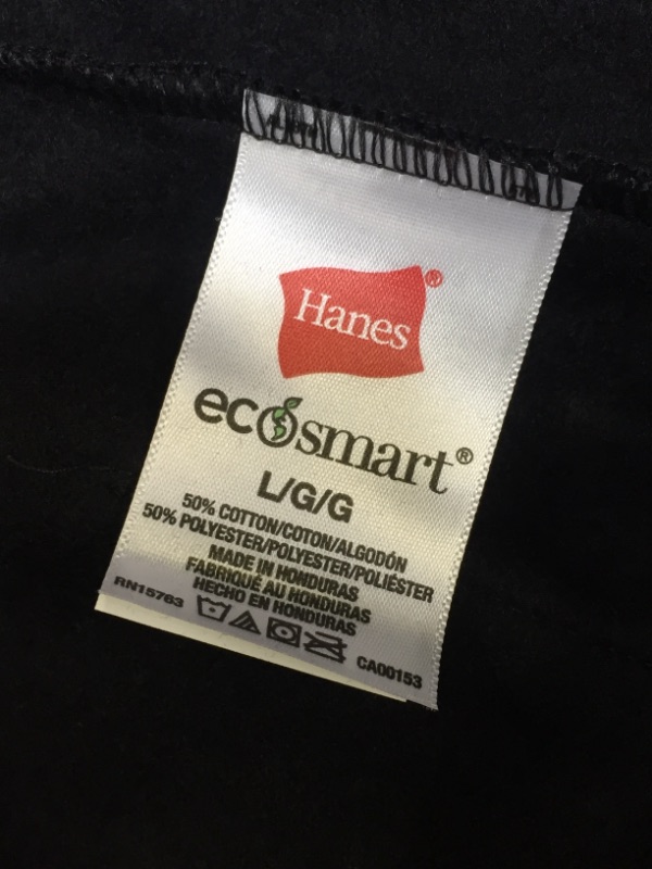 Photo 1 of HANES BLACK SWEATS SIZE LARGE