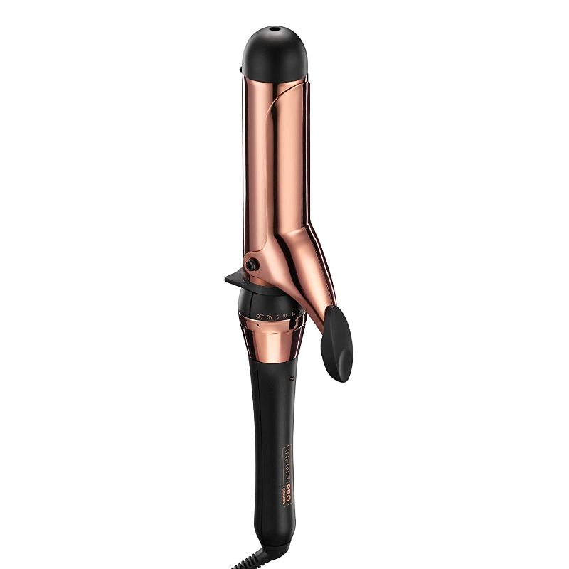 Photo 1 of INFINITIPRO BY CONAIR Rose Gold Titanium 1 1/2-Inch Curling Iron
