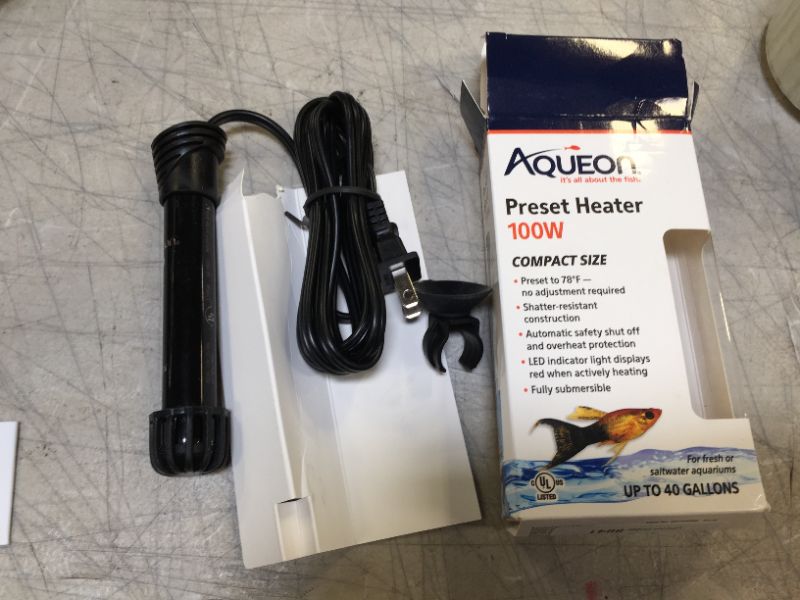 Photo 2 of Aqueon Preset Heater
