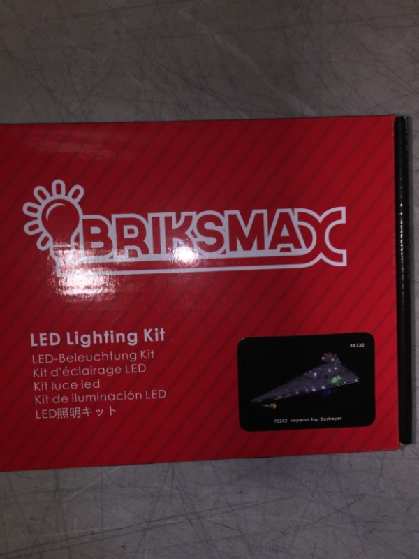 Photo 2 of BRIKSMAX Led Lighting Kit for Star Wars Imperial Star Destroyer - Compatible with Lego 75252 Building Blocks Model- Not Include The Lego Set
