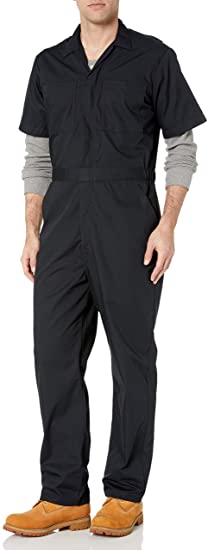 Photo 1 of Amazon Essentials Men's Stain & Wrinkle-Resistant Short-Sleeve Coverall
SIZE XL 