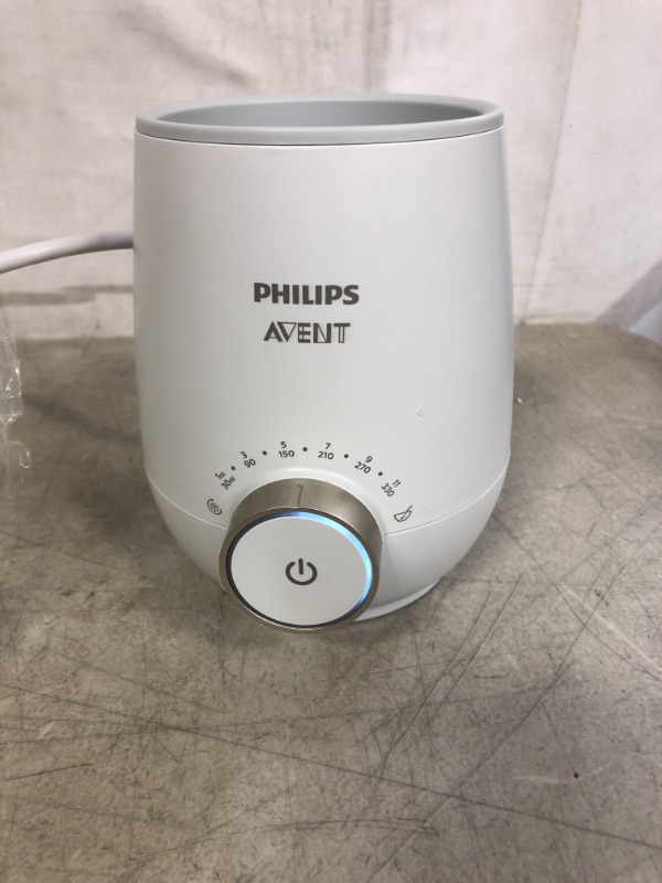 Photo 3 of Philips AVENT Fast Baby Bottle Warmer with Smart Temperature Control and Automatic Shut-Off, SCF358/00
