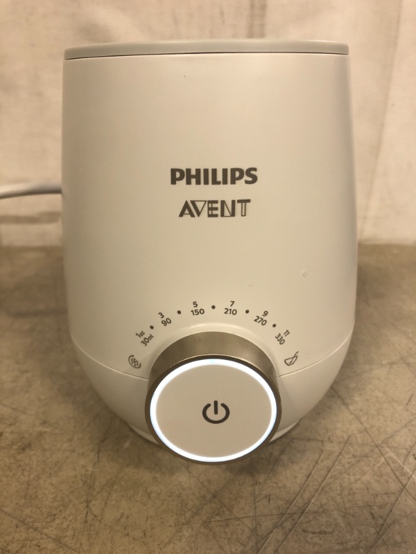 Photo 2 of Philips AVENT Fast Baby Bottle Warmer with Smart Temperature Control and Automatic Shut-Off, SCF358/00
