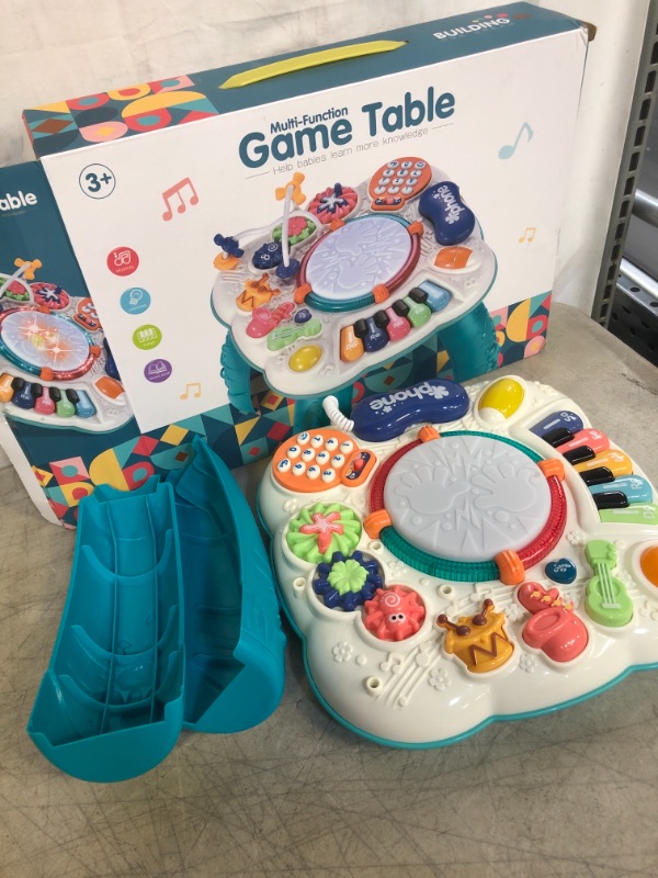 Photo 1 of BACCOW Baby Toys, Activity Table for Baby 6 to 12-18 Months, Learning Musical Toddler Toys for 1 2 3 Year Old Boys Girls Gifts
