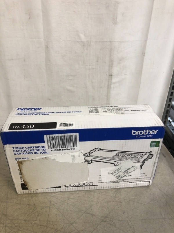 Photo 3 of Brother TN450 (TN-450) High Yield Black Toner -Cartridge and DR420 (DR-420) Imaging Unit
