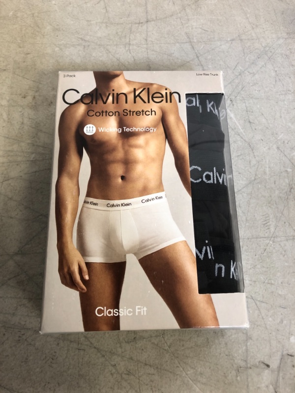 Photo 2 of Calvin Klein Men's Stretch Microfiber 3-Pack Boxer Brief
 SIZE M