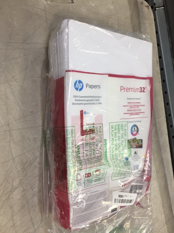 Photo 3 of HP Printer Paper | 8.5 x 11 Paper | Premium 32 lb | 1 Ream - 250 Sheets | 100 Bright | Made in USA - FSC Certified | 113500R
