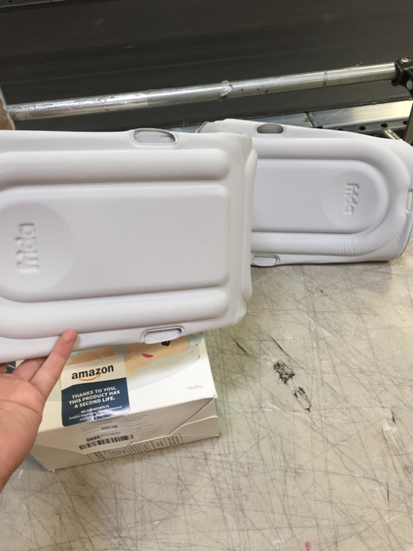 Photo 1 of Soft Sink Baby Bath by Frida Baby Easy to Clean Baby Bathtub + Bath Cushion That Supports Baby's Head BOX OPENED / POSSIBLY NOT USED 
