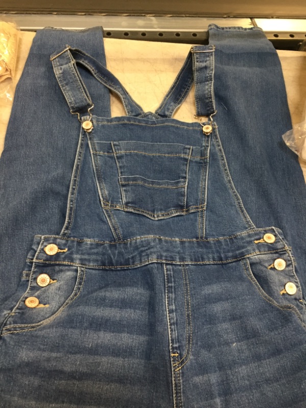 Photo 1 of WOMENS DENIM OVERALLS SIZE SMALL 