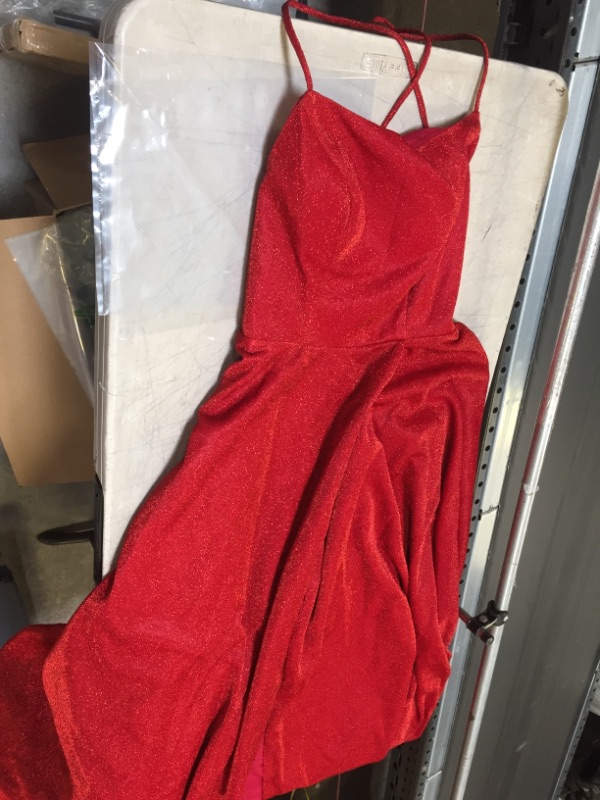 Photo 1 of womens prom red dress size 8 