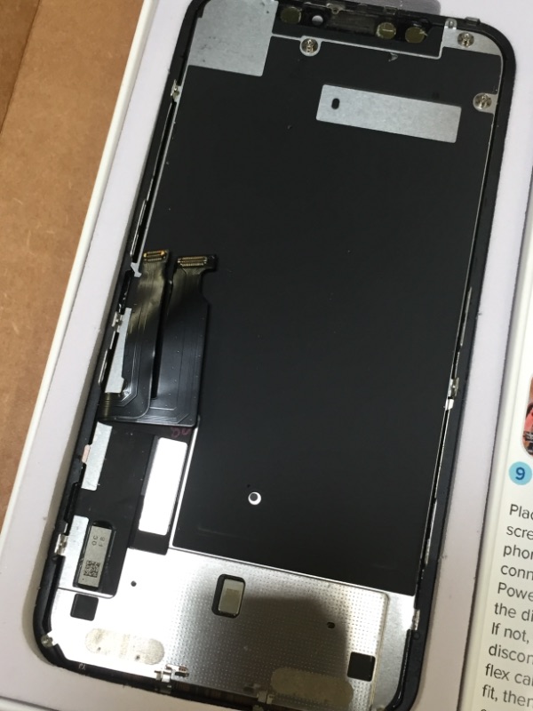 Photo 4 of PHONE KIT SCREEN REPLACMENT iPhone Xr Screen Replacement 6.1 inch,LCD Display Touch Screen Digitizer Assembly with Repair Tools, Compatible with Model A1984, A2105, A2106, A2108