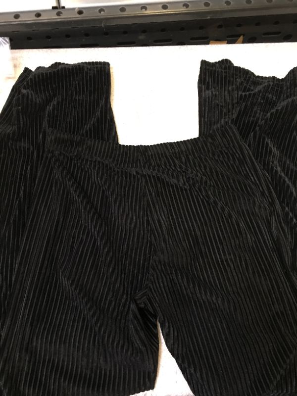 Photo 1 of womens corduroy style leggins color black size large 