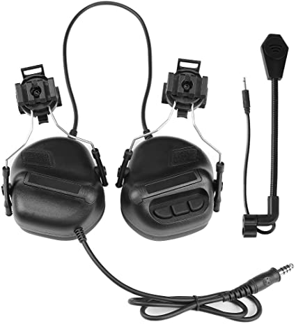 Photo 1 of ATAIRSOFT Tactical Headset war Unlimited Power intercom with Microphone Waterproof Headphones, no Noise Reduction Function
