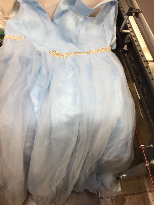 Photo 1 of womens size 2xl/3xl blue prom dress 