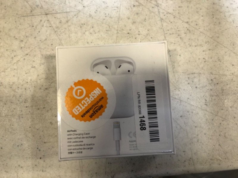 Photo 3 of Apple AirPods (2nd Generation) FACTORY SEALED 
