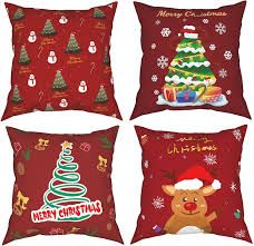 Photo 1 of Christmas 18x18 Pillow Cover 2 pack 8 in total 