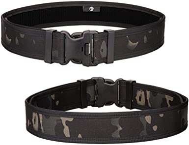Photo 1 of CamGo Adjustable Tactical Belt - Mens Quick Release Military Nylon Belt with Heavy Duty Buckle
