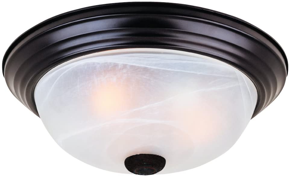 Photo 1 of Designers Fountain 1257S-ORB-AL 11" Decorative Small Flushmount, Oil Rubbed Bronze
