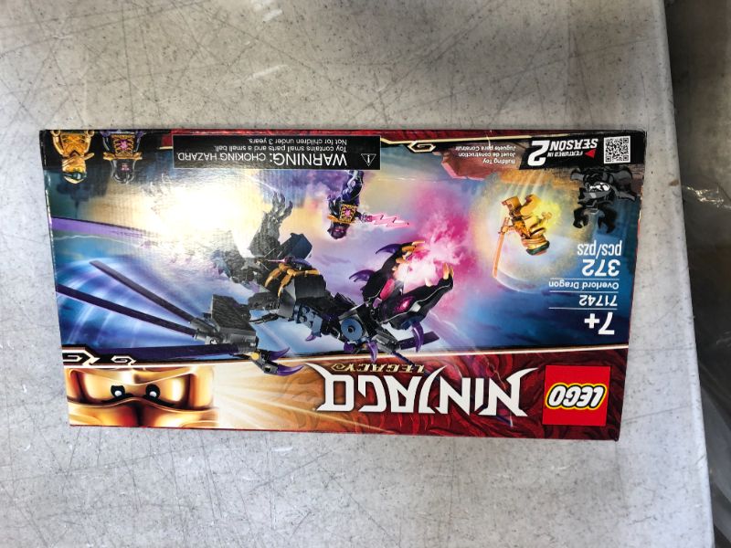 Photo 2 of LEGO NINJAGO Legacy Overlord Dragon 71742 Ninja Playset Building Kit Featuring Posable Dragon Toy, New 2021 (372 Pieces)
factory sealed