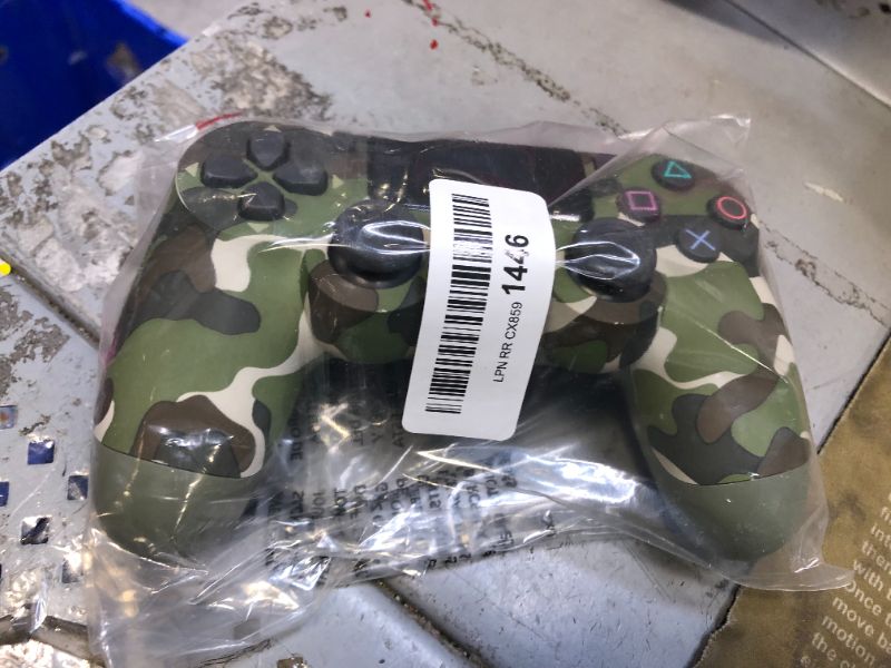 Photo 2 of DualShock 4 Wireless Controller for PlayStation 4 - Green Camouflage
