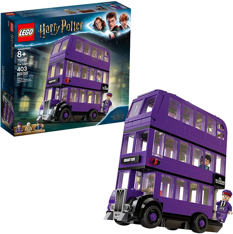 Photo 1 of LEGO Harry Potter and The Prisoner of Azkaban Knight Bus 75957 Building Kit, New 2019 (403 Pieces)
