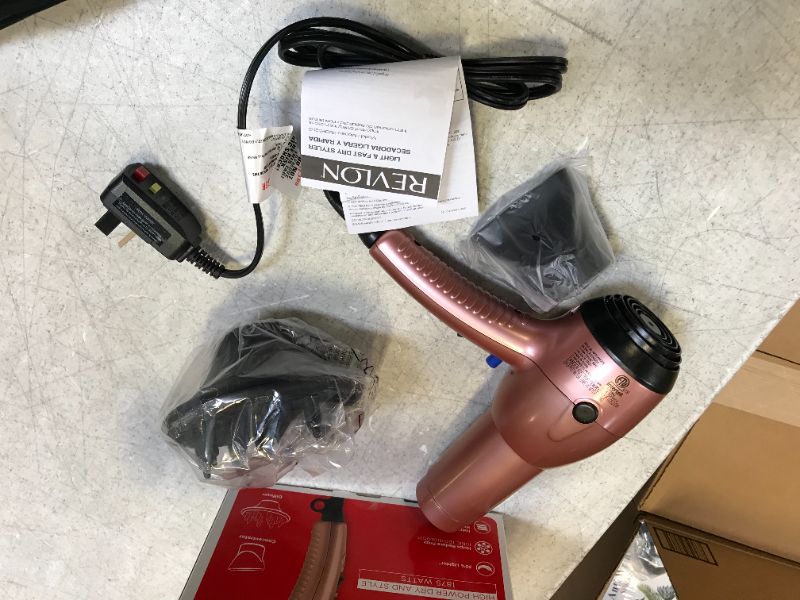 Photo 1 of Revlon Light & Fast Hair Dryer | 1875W Stunning Blowouts Easily and Comfortably
